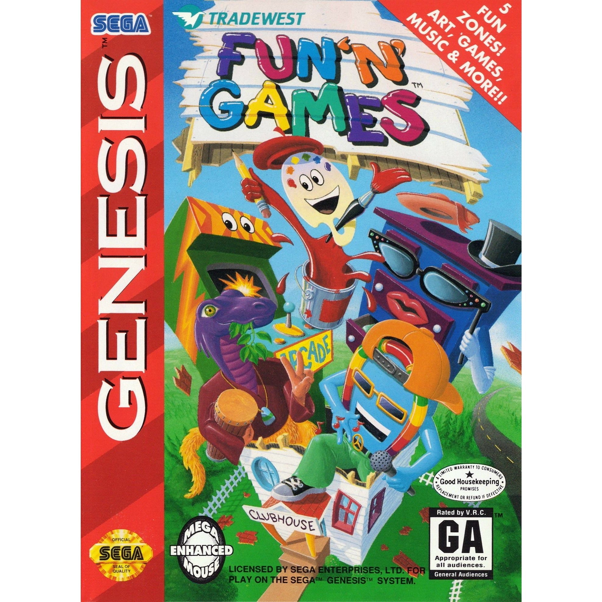 Genesis - Fun 'N' Games (In Case)