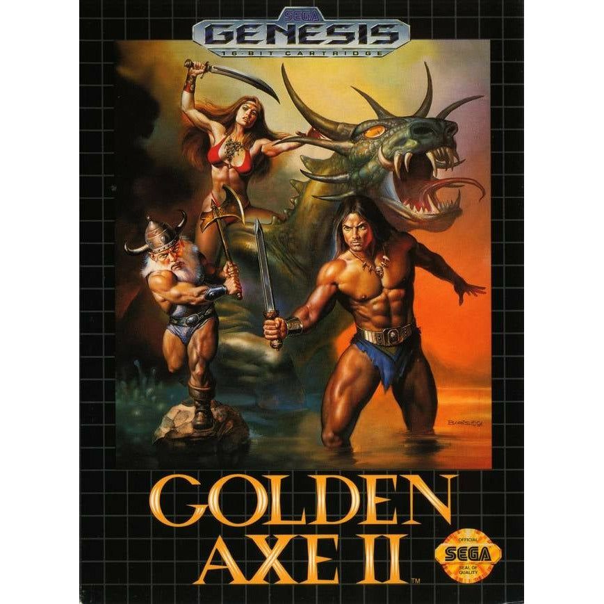 Genesis - Golden Axe II (Cartridge Only)