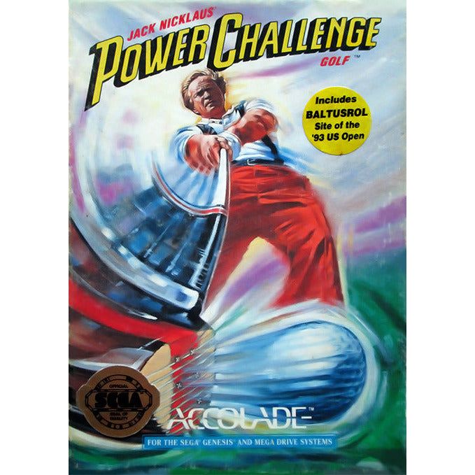 Genesis - Power Challenge Golf de Jack Nicklaus (en boîte)