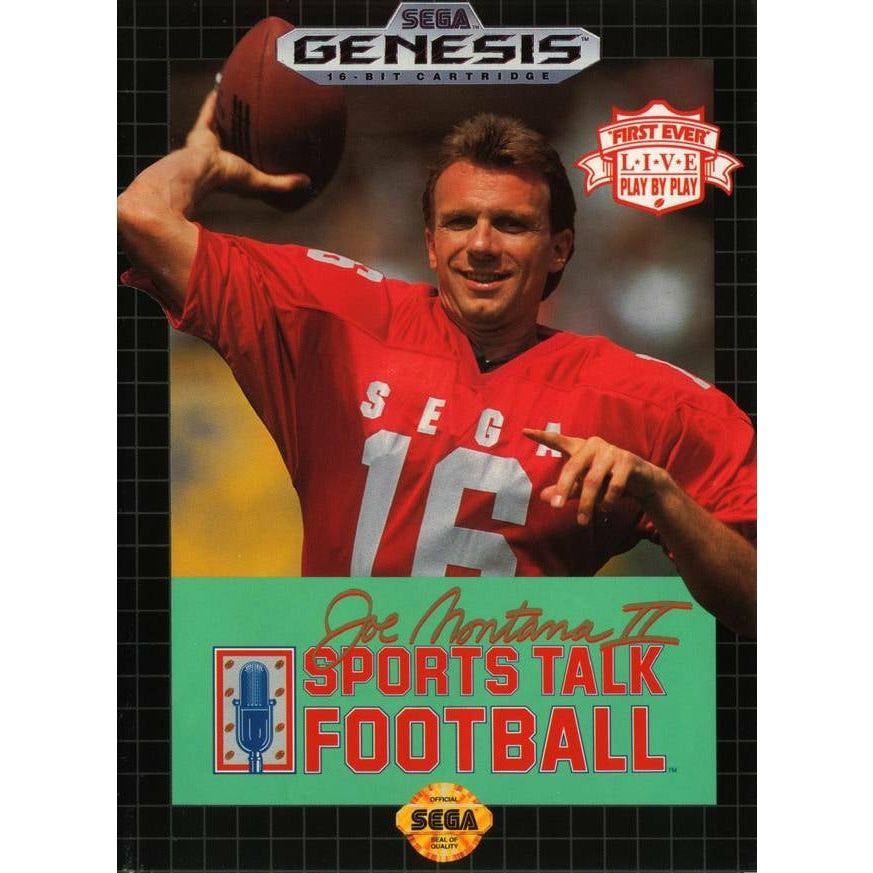 Genesis - Joe Montana II Sports Talk Football (cartouche uniquement)