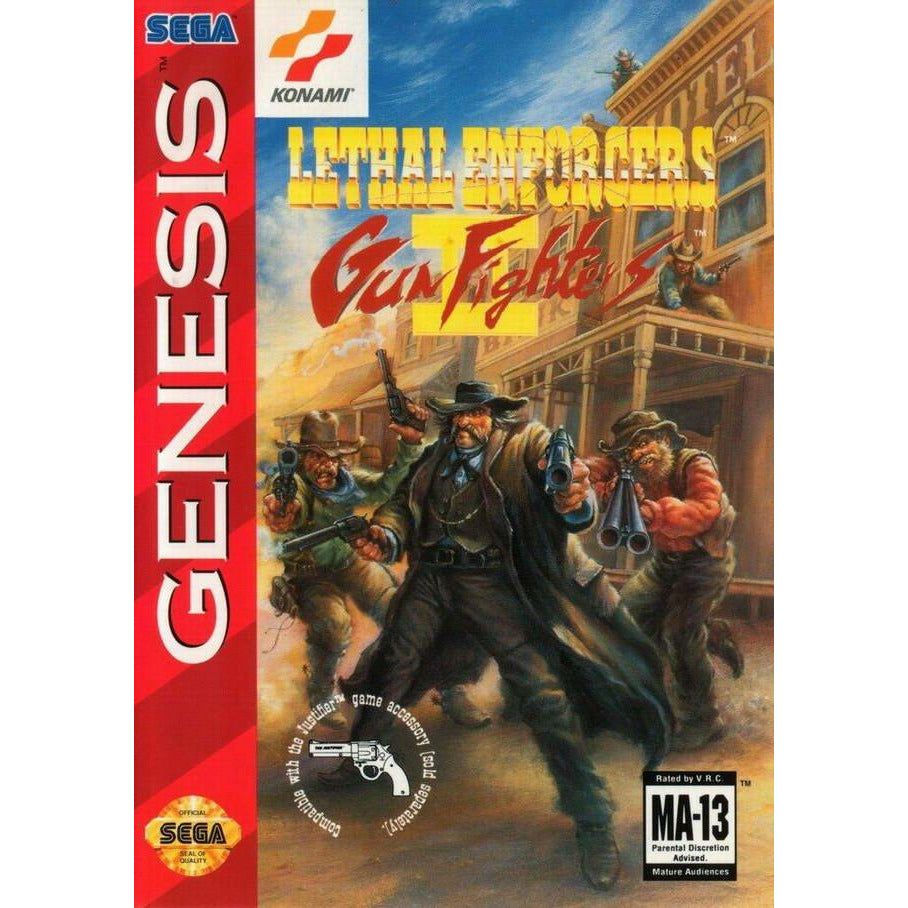 Genesis - Lethal Enforcers II Gun Fighters (Cartridge Only)