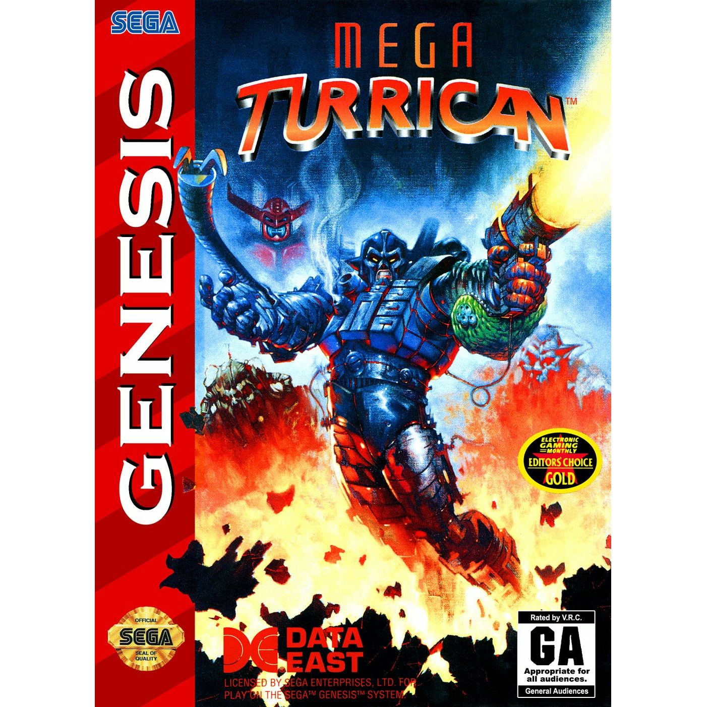 Genesis - Mega Turrican (In Case)