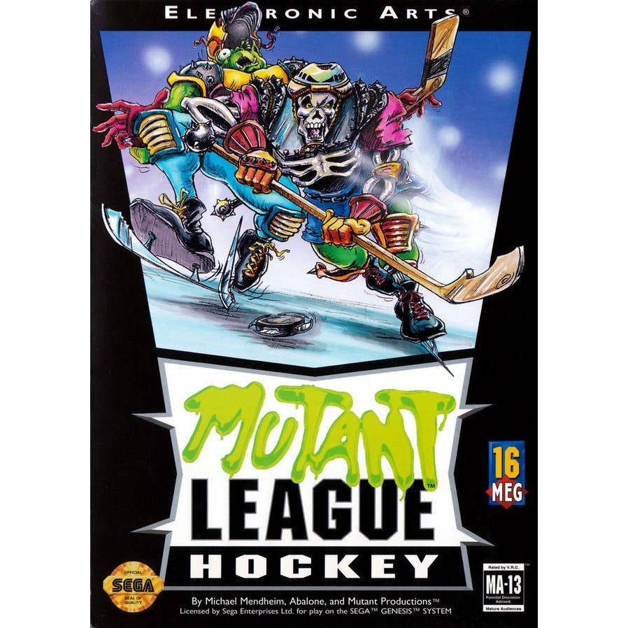 Genesis - Mutant League Hockey (Cartridge Only)