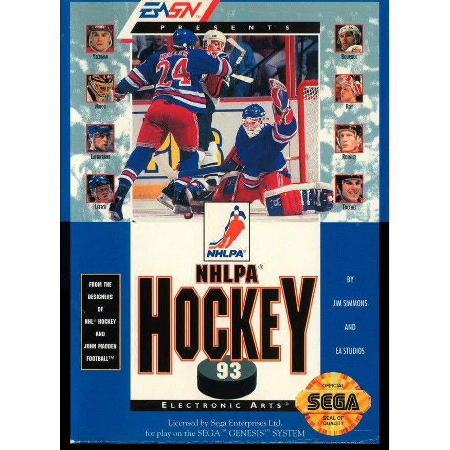 Genesis - NHLPA Hockey 93 (Cartridge Only)