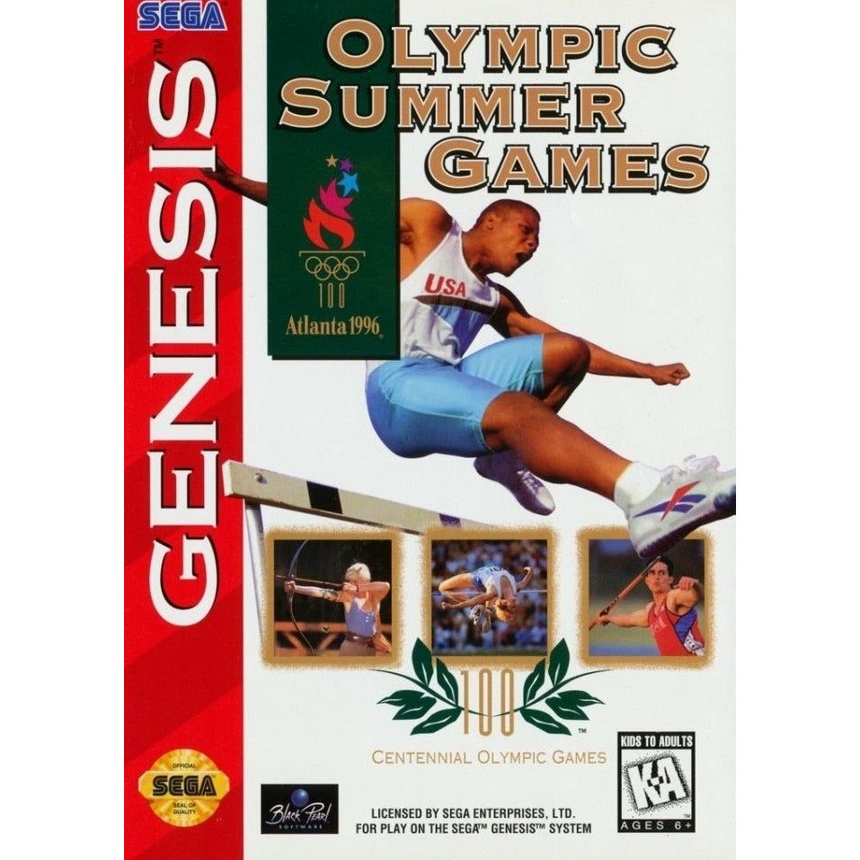 Genesis - Olympic Summer Games Atlanta 1996 (Cartridge Only)