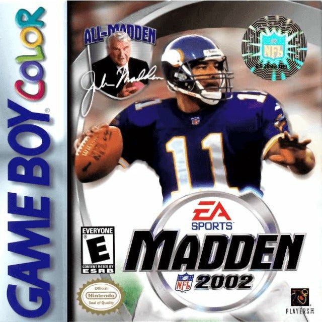GBC - Madden NFL 2002 (Cartridge Only)