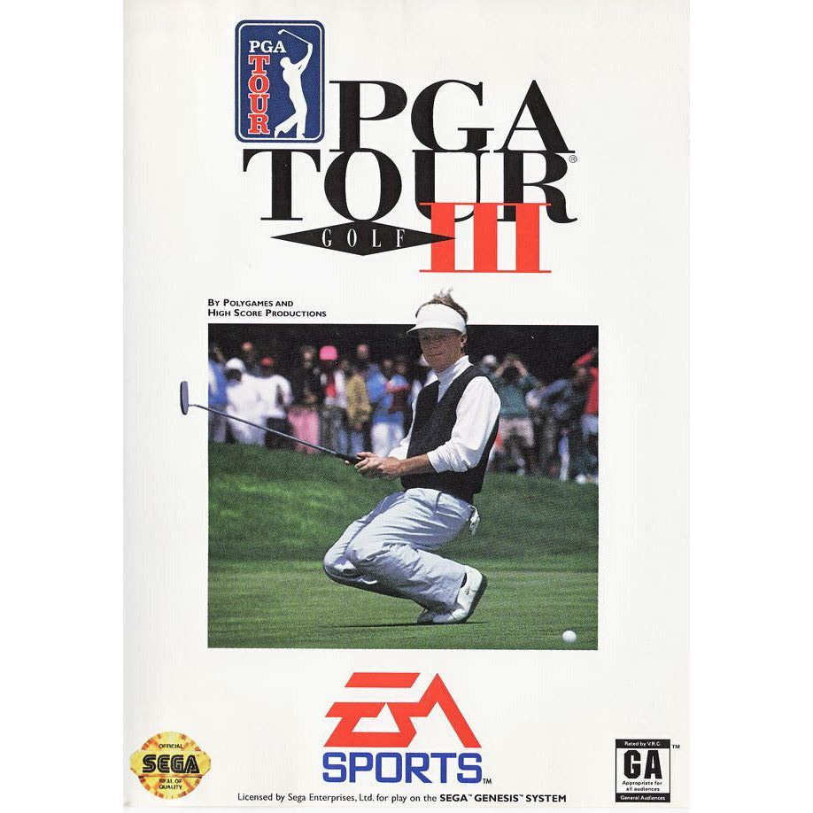 Genesis - PGA Tour Golf III (Cartridge Only)
