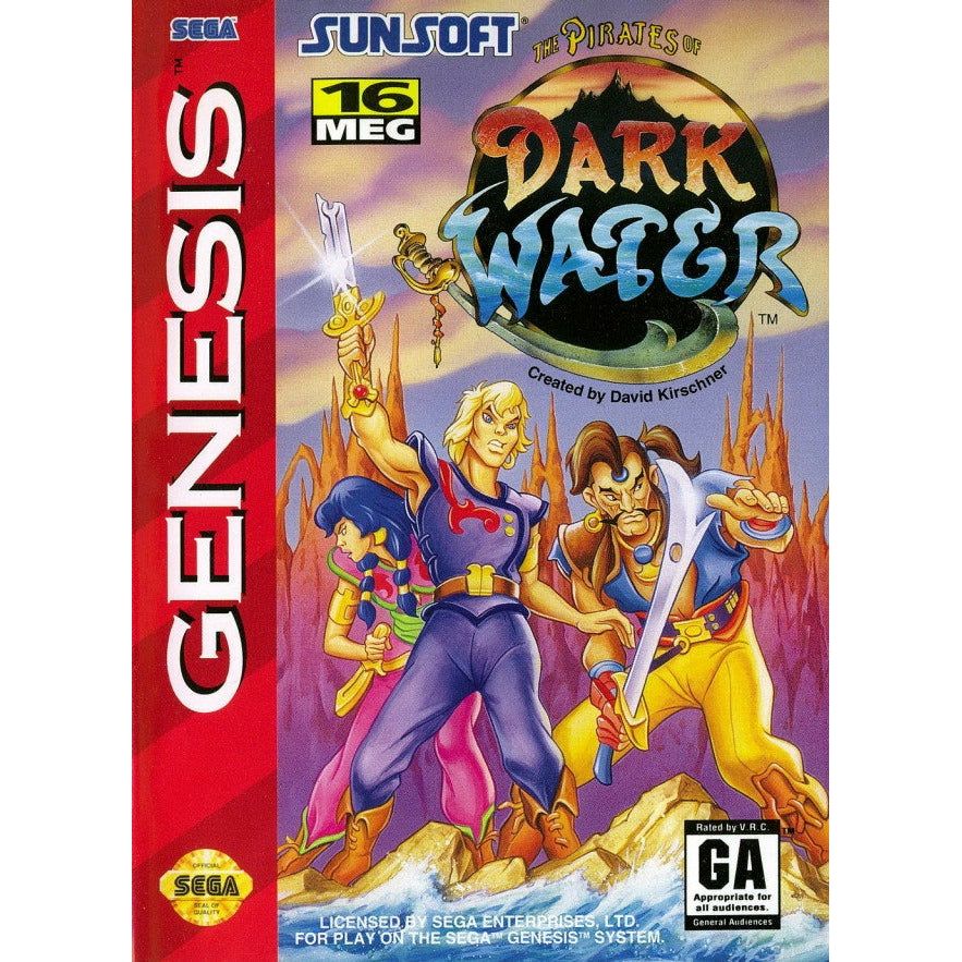 Genesis - Les Pirates des Eaux Sombres (Cartouche uniquement)