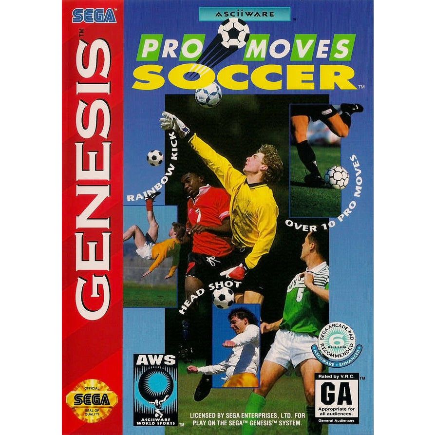 Genesis - Pro Moves Soccer (Cartridge Only)