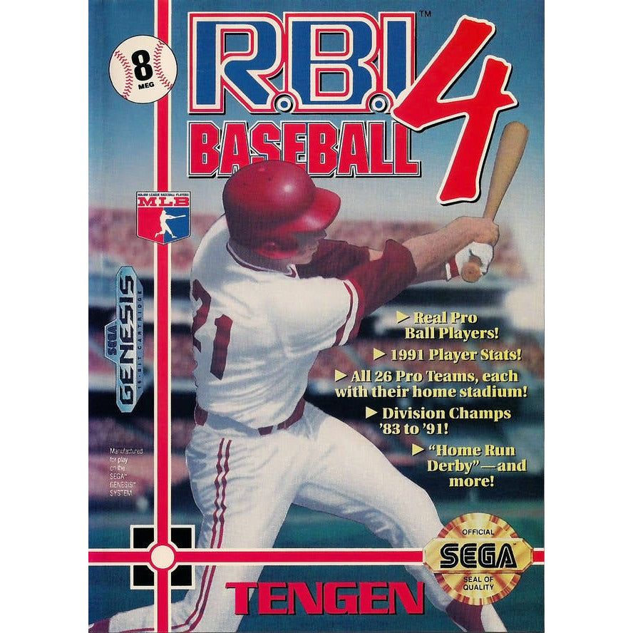 Genesis - RBI Baseball 4 (In Case)