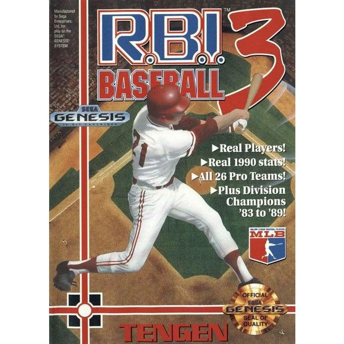 Genesis - RBI Baseball 3 (Cartridge Only)