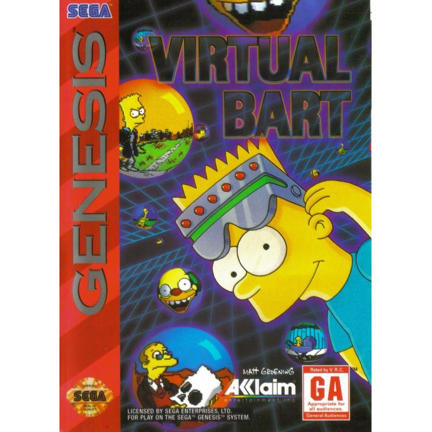 Genesis - Virtual Bart (cartouche uniquement)