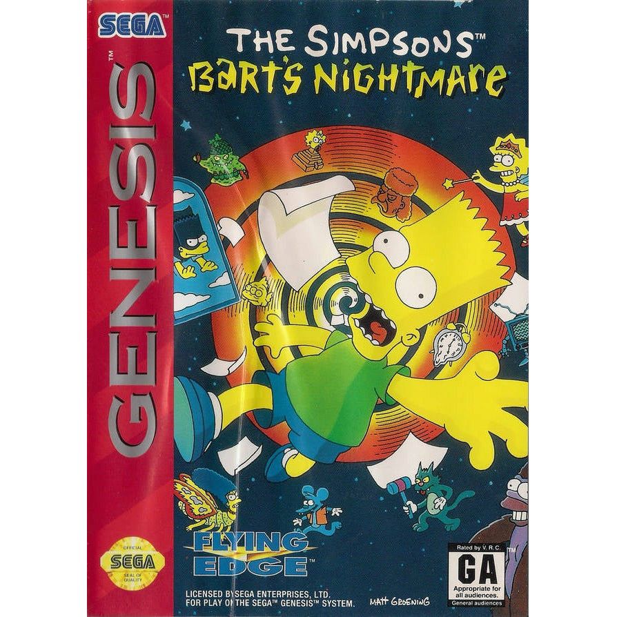 Genesis - Le cauchemar de Bart des Simpsons (au cas où)