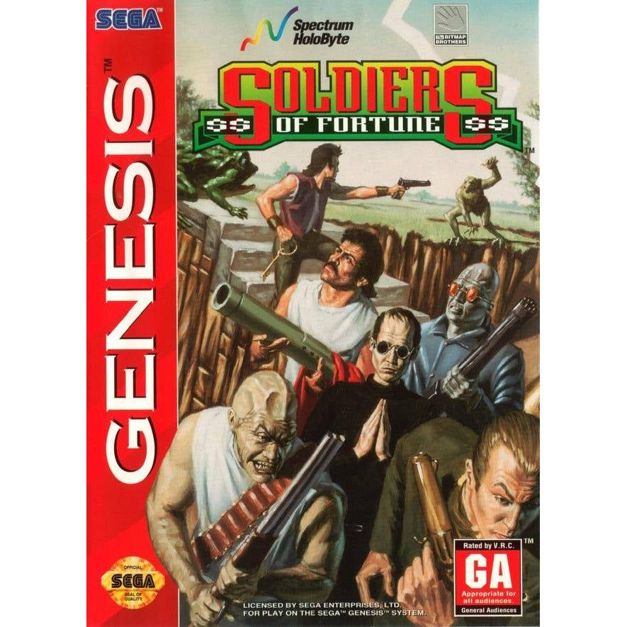 Genesis - Soldiers Of Fortune ( Cartridge Only)