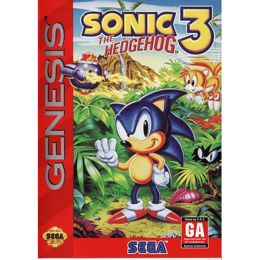Genesis - Sonic the Hedgehog 3 (cartouche uniquement)