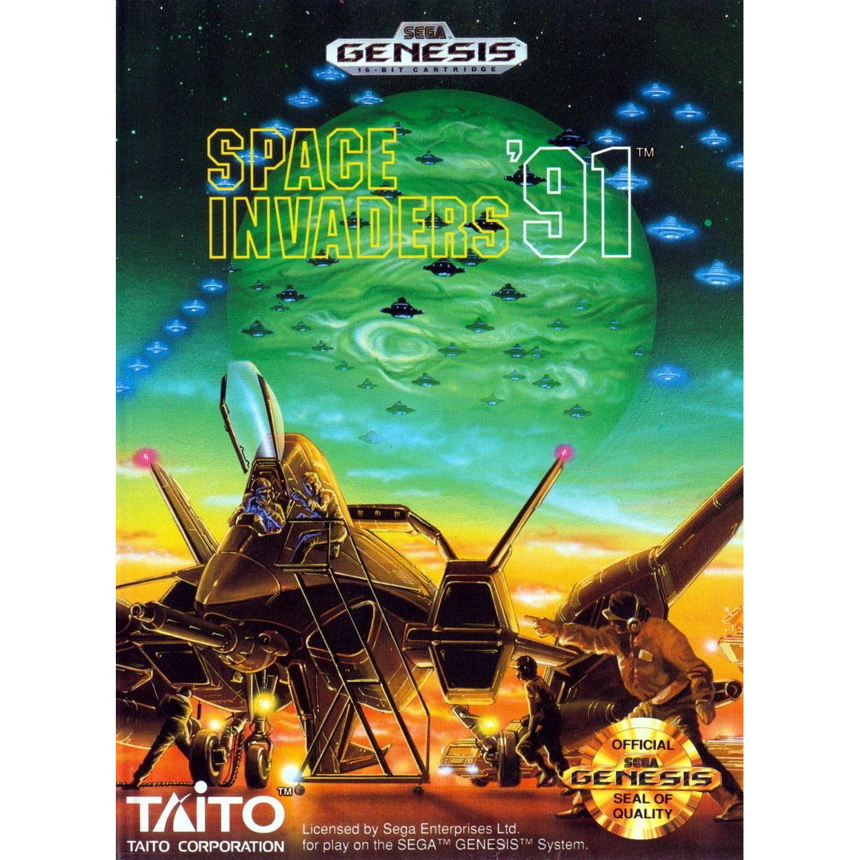 Genesis - Space Invaders 91 (In Case)