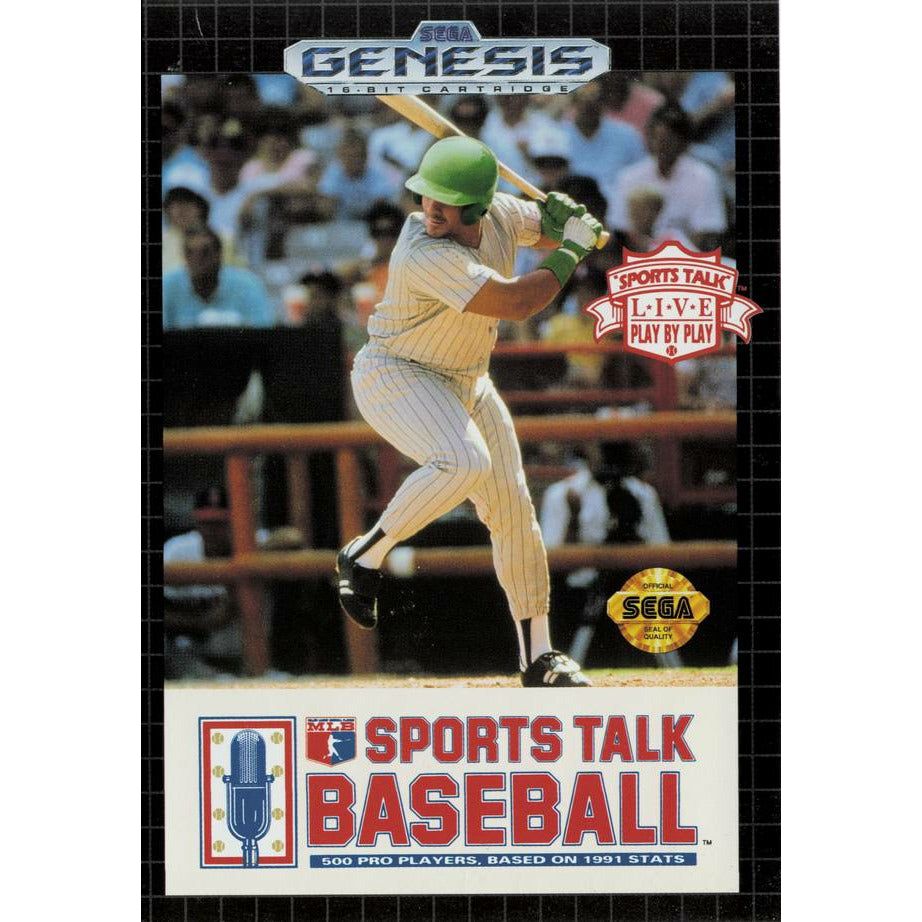Genesis - Sports Talk Baseball (Cartridge Only)