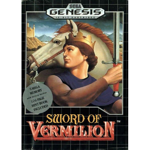Genesis - Sword of Vermilion (In Case)