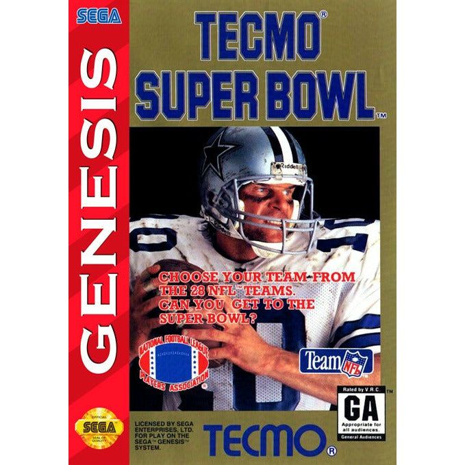 Genesis - Tecmo Super Bowl (Cartridge Only)