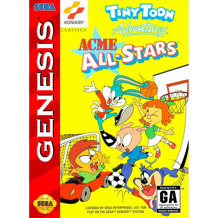 Genesis - Tiny Toon Adventures ACME All-Stars (au cas où)
