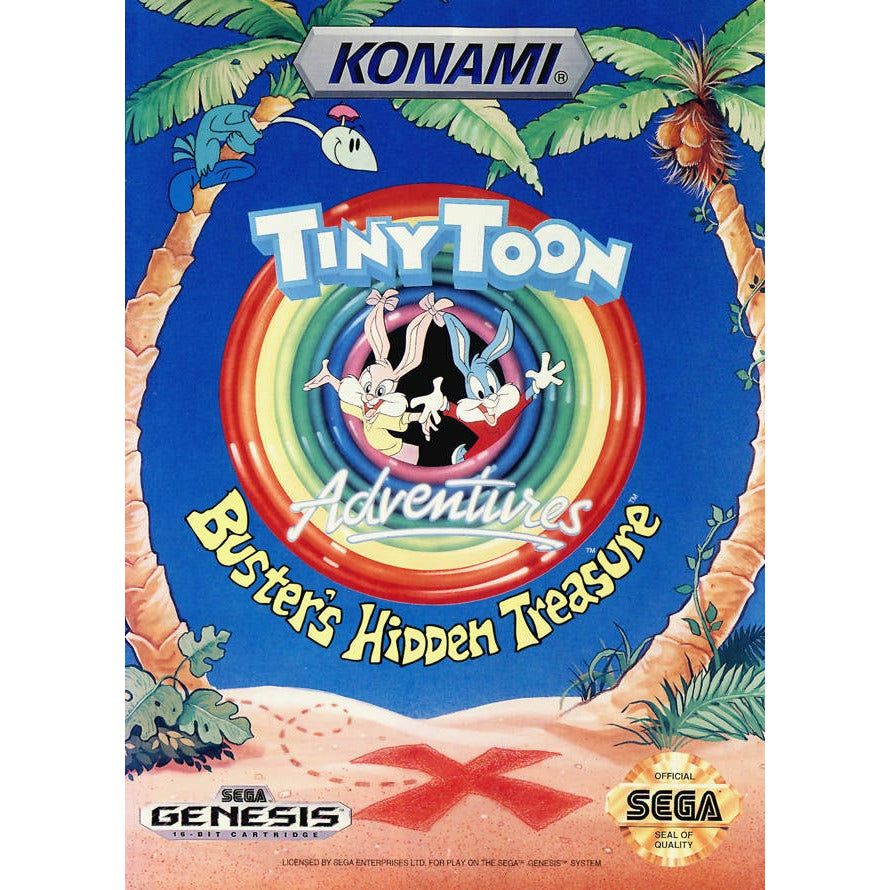 Genesis - Tiny Toon Adventures Buster's Hidden Treasure (Cartridge Only)