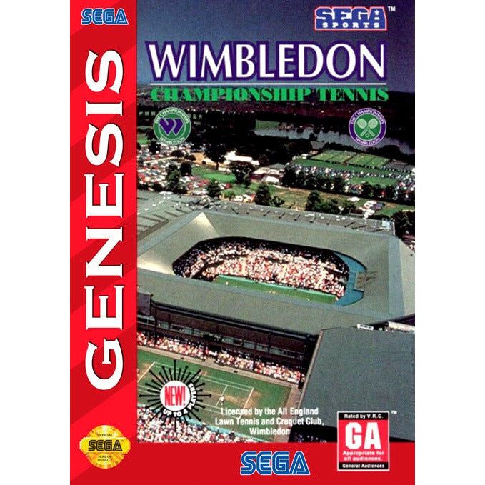 Genesis - Wimbledon Championship Tennis (In Case)
