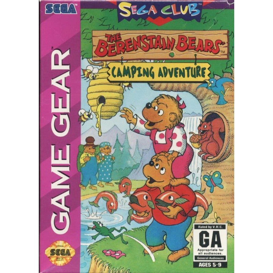 GameGear - The Berenstain Bears Camping Adventures (Cartridge Only)