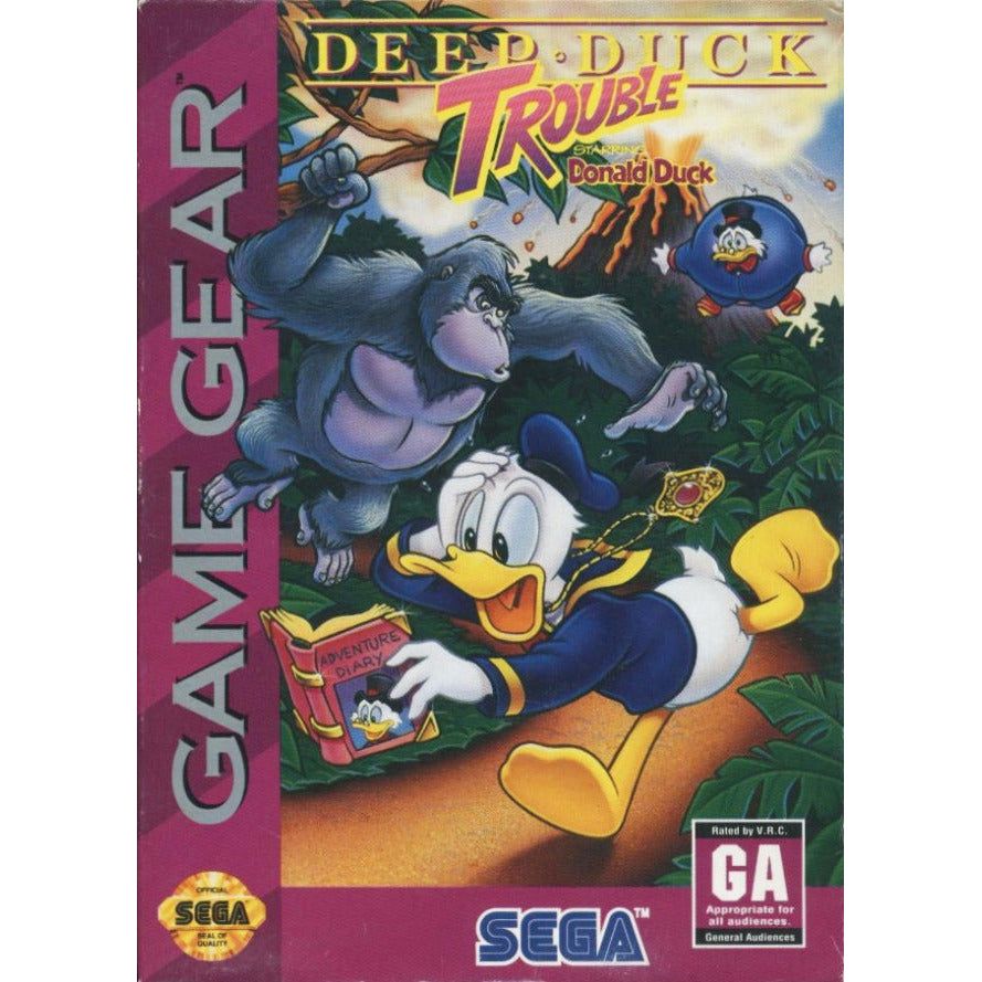 GameGear - Deep Duck Trouble (cartouche uniquement)
