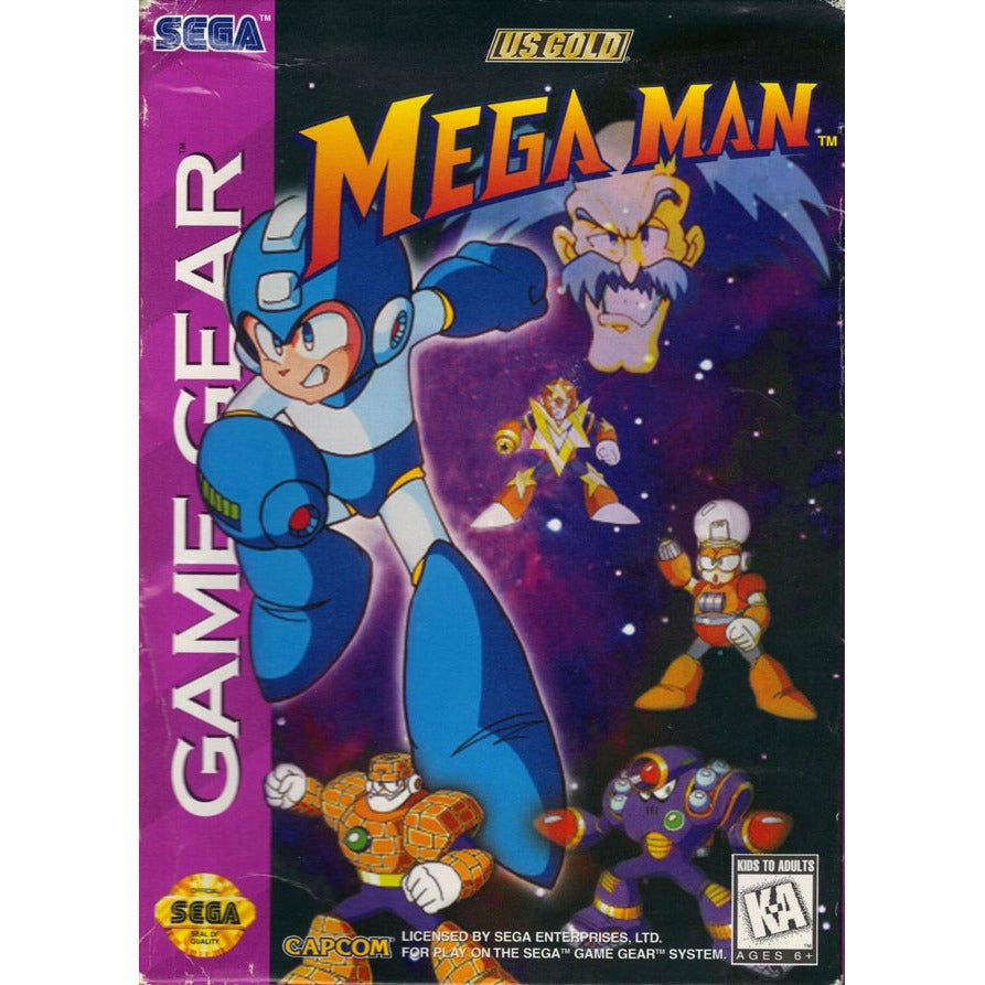 GameGear - Mega Man (cartouche uniquement)