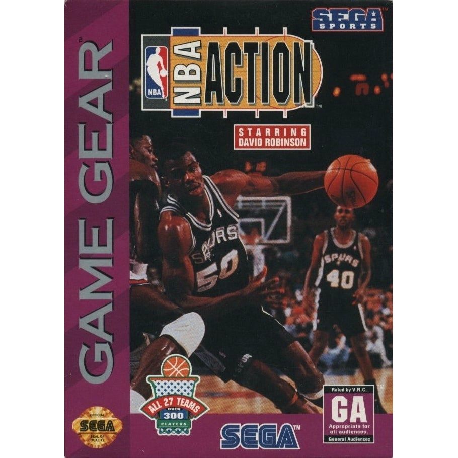 GameGear - NBA Action (cartouche uniquement)