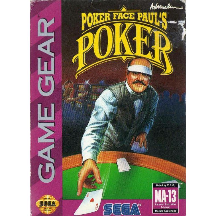 GameGear - Poker Face Paul's Poker (cartouche uniquement)