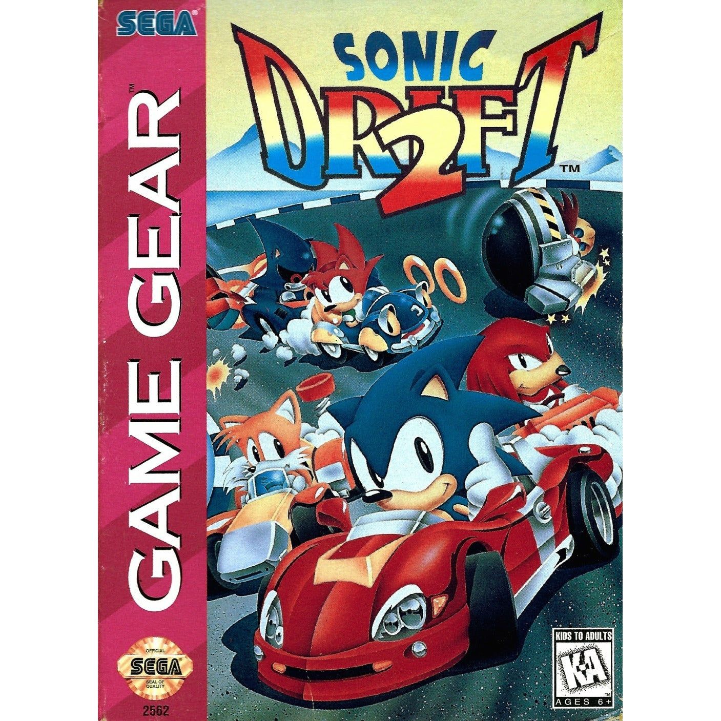GameGear - Sonic Drift 2 (cartouche uniquement)