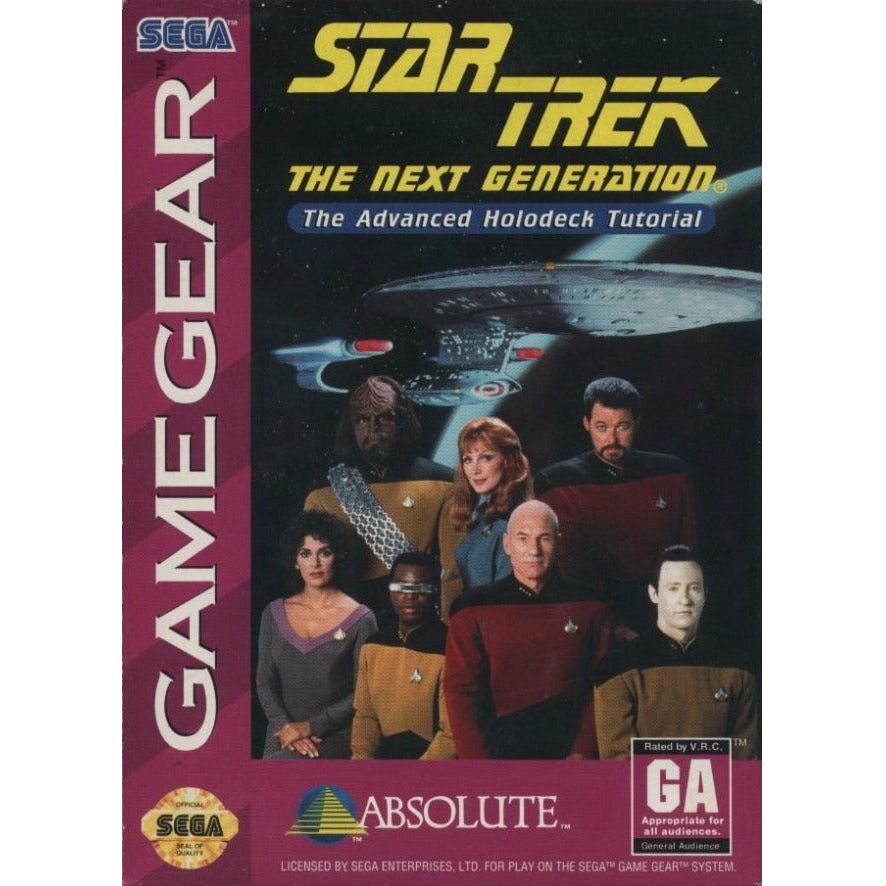 GameGear - Star Trek The Next Generation Le didacticiel avancé Holodeck (cartouche uniquement)