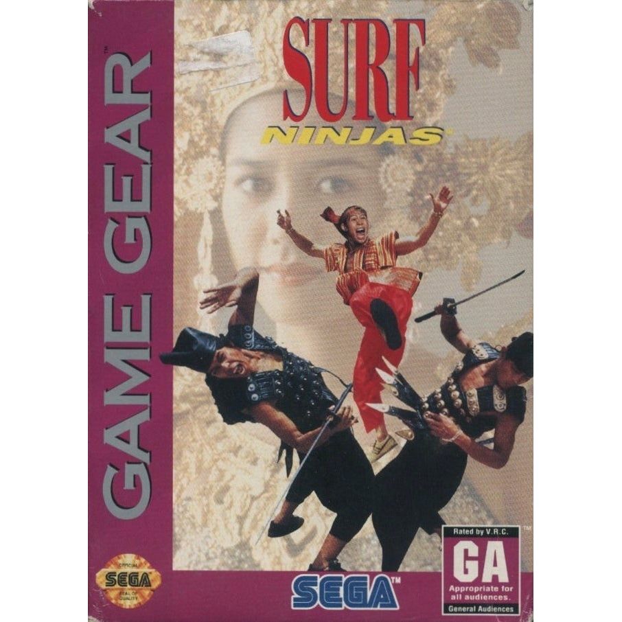 GameGear - Surf Ninjas (cartouche uniquement)