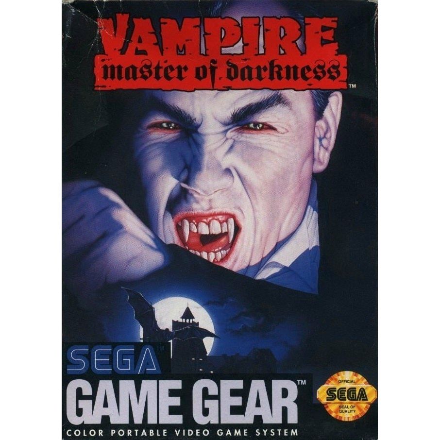 GameGear - Vampire Master of Darkness (cartouche uniquement)