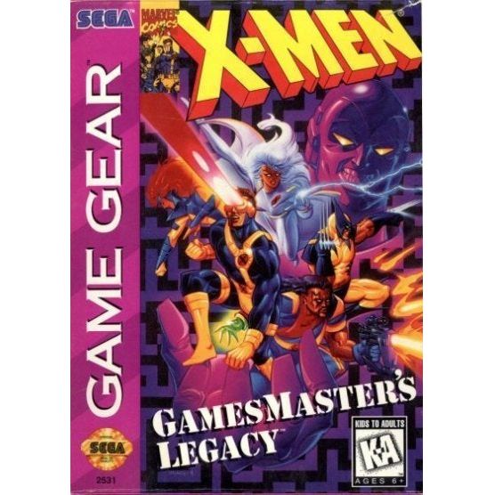 GameGear - X-Men Gamemaster's Legacy (cartouche uniquement)