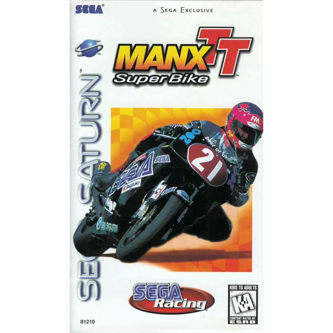 SATURN - MANX TT Superbike (Printed Cover Art) (No Manual)