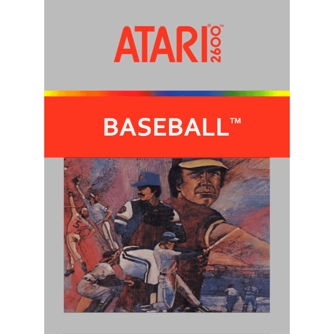 Atari 2600 - Baseball (cartouche uniquement)