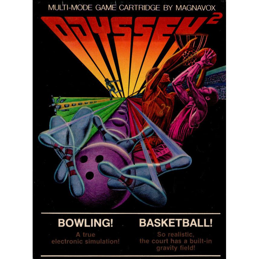 Odyssey^2 - Bowling! / Basketball! (Cartridge Only)