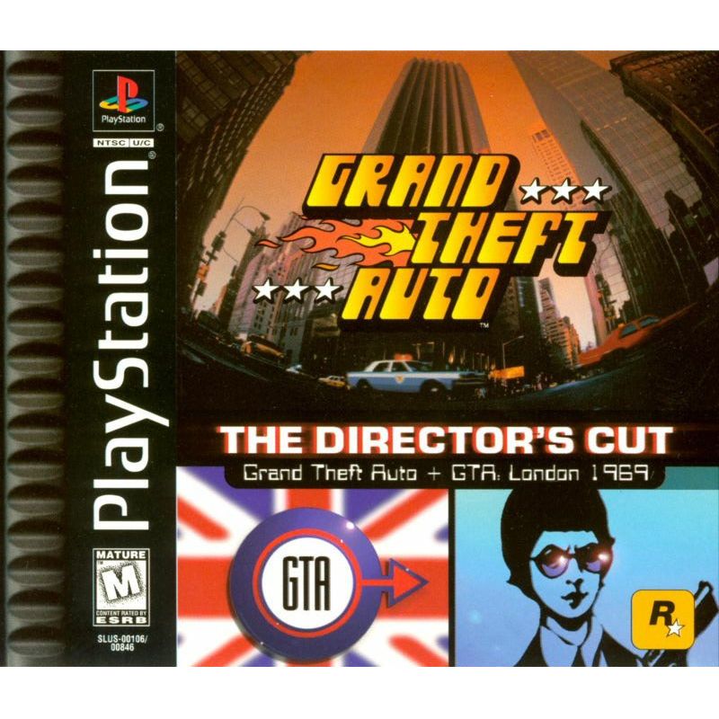 PS1 - Grand Theft Auto The Director's Cut