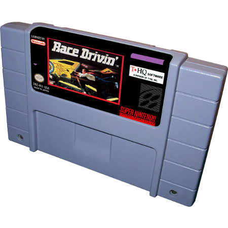 SNES - Race Drivin (Cartridge Only)