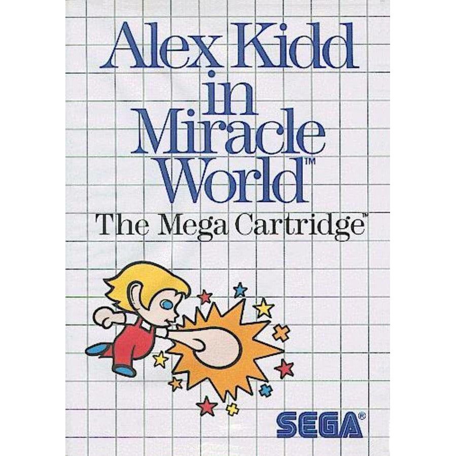 Master System - Alex Kidd dans Miracle World (au cas où)
