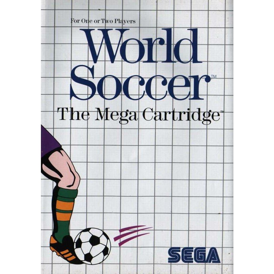 Master System - World Soccer (In Case)