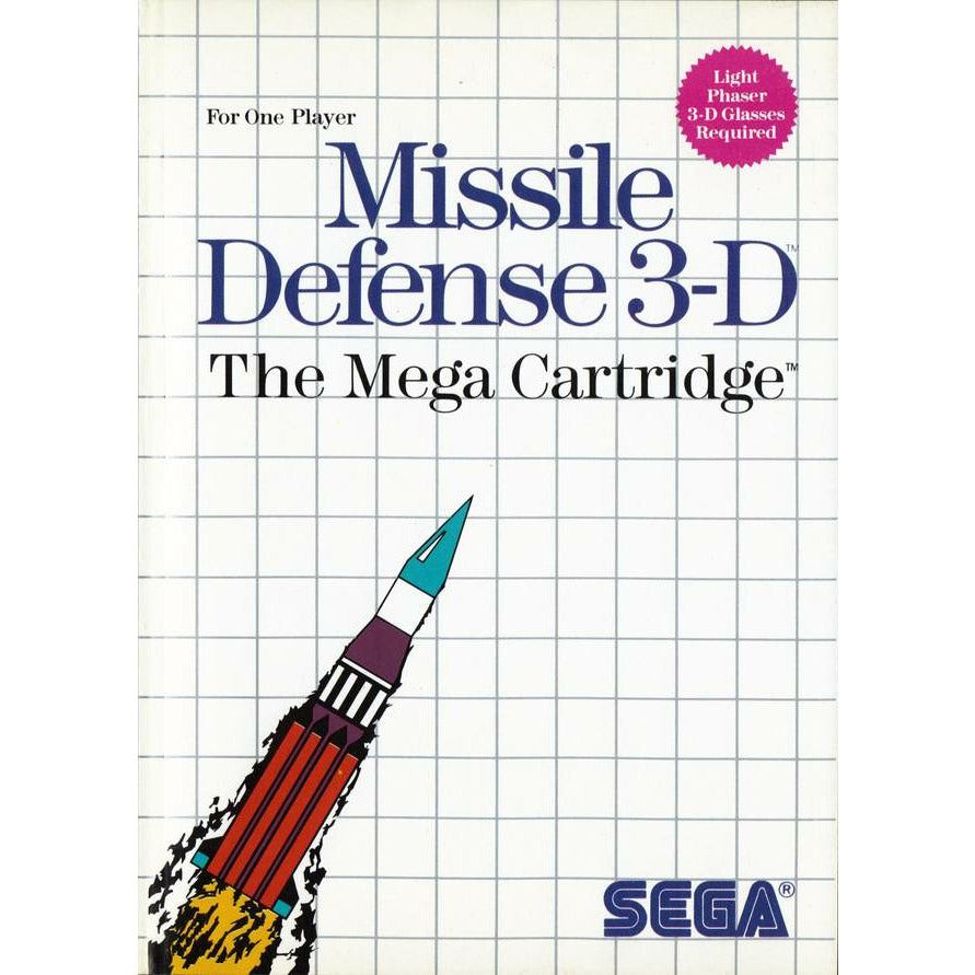 Master System - Missile Defense 3-D (In Case)
