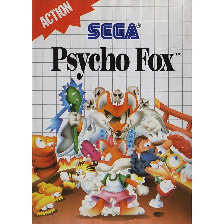 Master System - Psycho Fox (In Case)