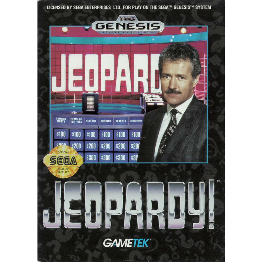 Genesis - Jeopardy (Cartridge Only)