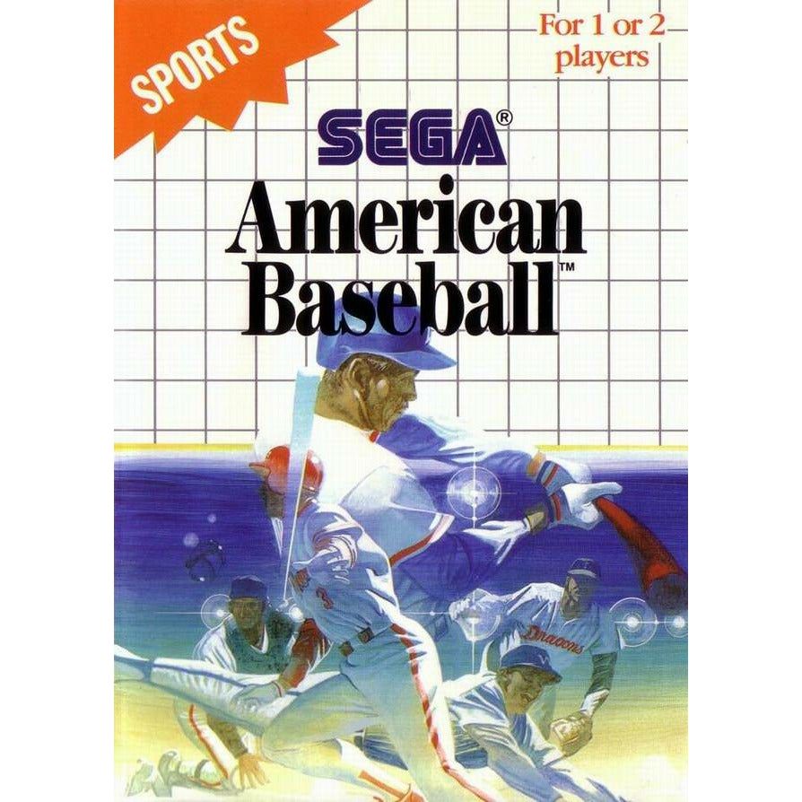 Master System - American Baseball (In Case)