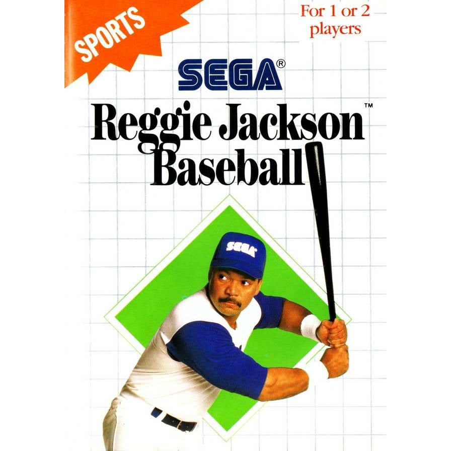 Master System - Reggie Jackson Baseball (In Case)