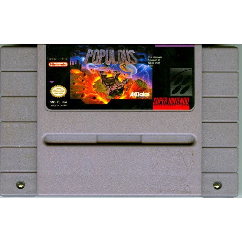 SNES - Populous (Cartridge Only)