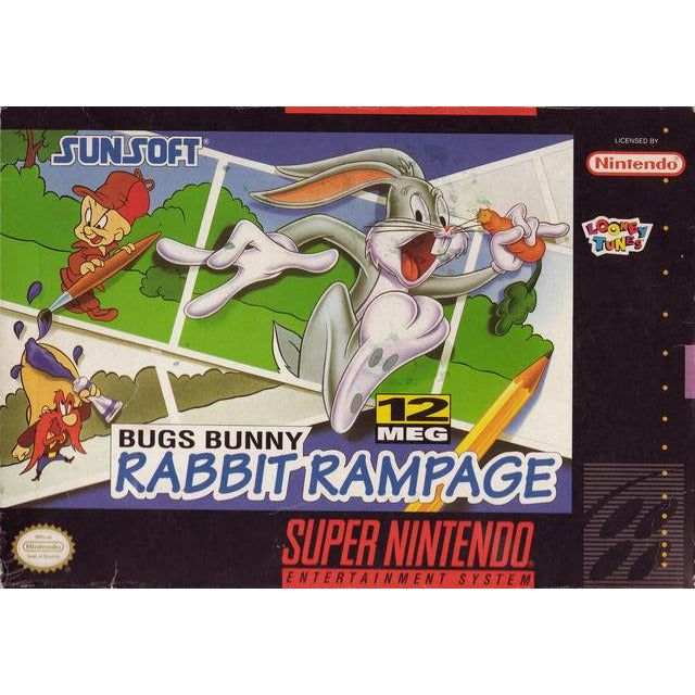 SNES - Bugs Bunny Rabbit Rampage